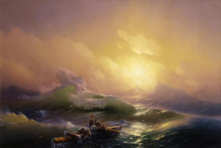 The Ninth Wave — Hovhannes Aivazovsky
