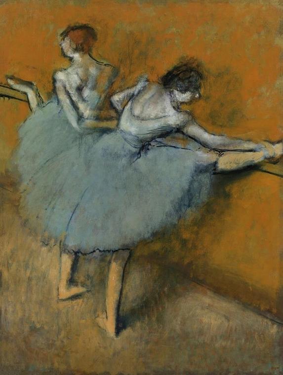 Dancers at the Barre — Edgar Degas