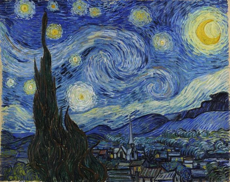 The Starry Night — Vincent van Gogh