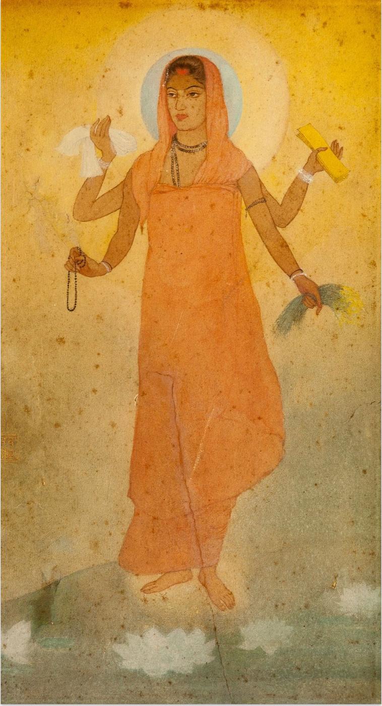 Bharat Mata — Abanindranath Tagore