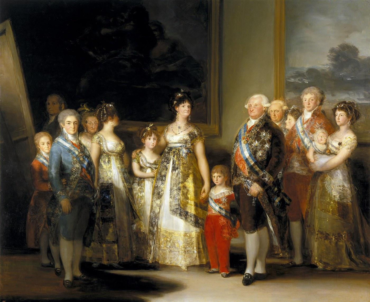 Charles IV of Spain and His Family — Francisco de Goya