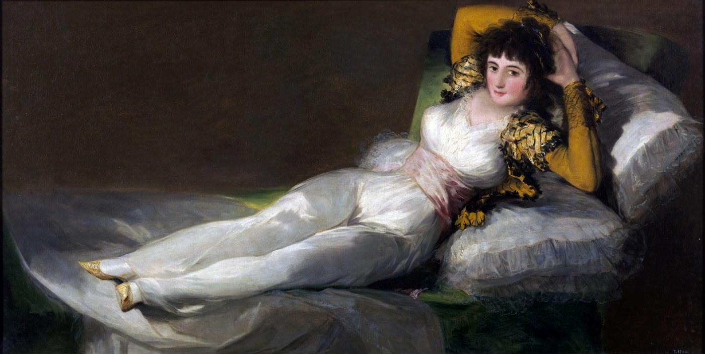 La maja vestida (The Clothed Maja) — Francisco de Goya