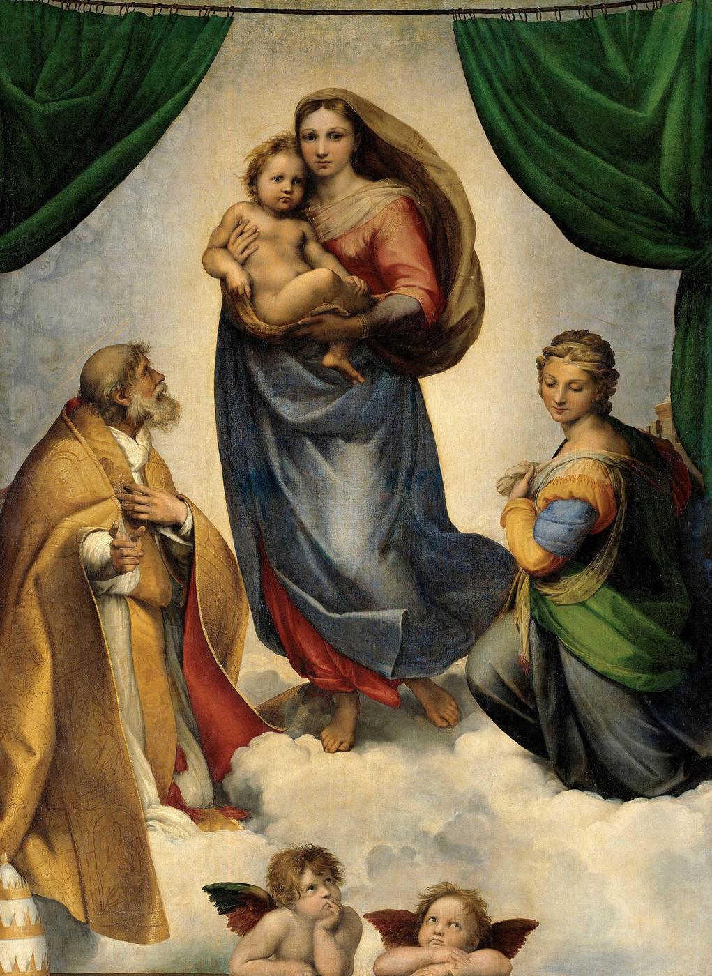 Sistine Madonna — Raphael