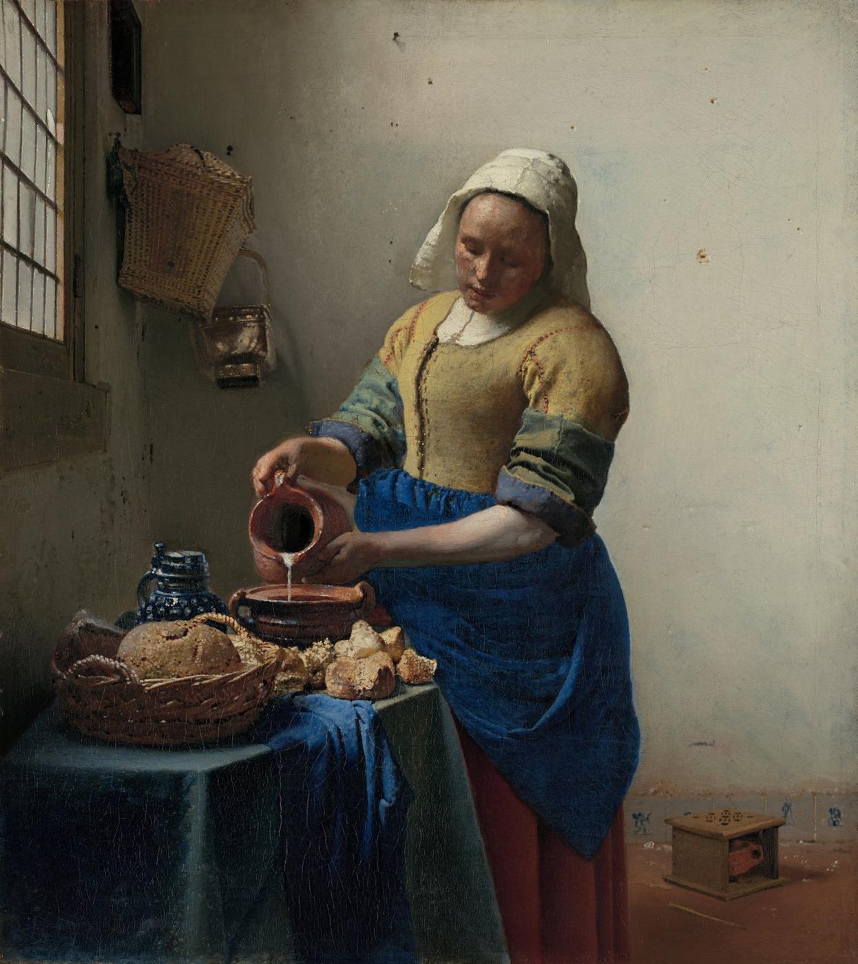 The Milkmaid — Johannes Vermeer