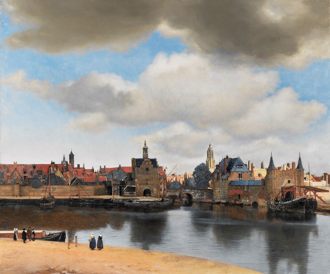 View of Delft — Johannes Vermeer